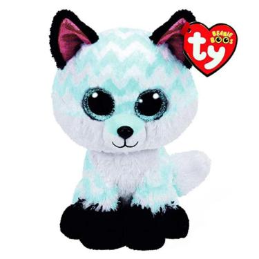 Imagem de Bicho de pelúcia Ty Beanie Baby Atlas Fox Plush de 15 cm