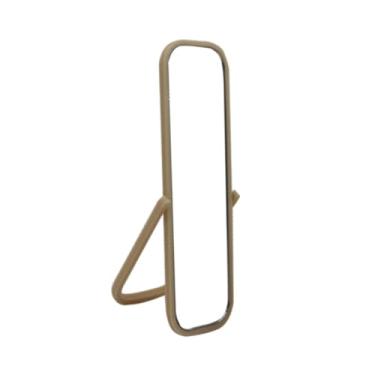 Imagem de Dynwave Espelho de corpo inteiro kit diy fingir brinquedos casa de bonecas espelho móveis para micro paisagem cena adereços decoração, Madeira de 8.6 Cm