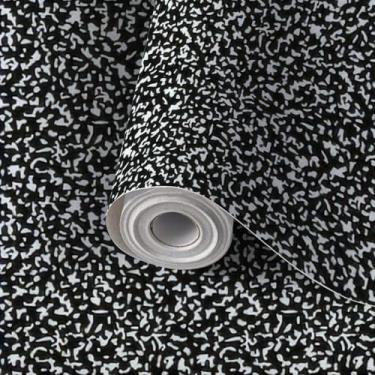 Imagem de Papel de parede de composição de capa de livro sem costura design abstrato composição preta papel de parede autoadesivo à prova d'água papel de contato para armários papel de parede para quartos