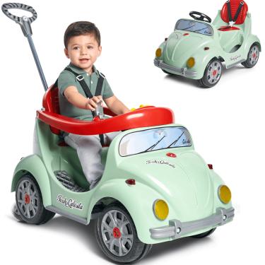 Imagem de Carrinho de Passeio e Pedal para Bebe Calesita Fouks Vintage