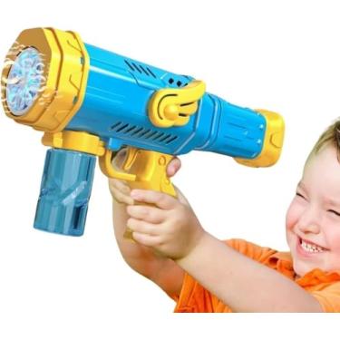 Imagem de Lança Bola De Sabão Automática Pistola de Bolhas