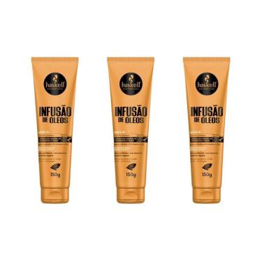Imagem de Leave-In Haskell Infusao De Oleos 150G - Kit Com 3Un
