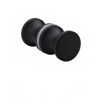 Imagem de Maçaneta de porta de liga de alumínio, maçaneta de vidro para banheiro, janela de armário de chuveiro, maçaneta de ferra