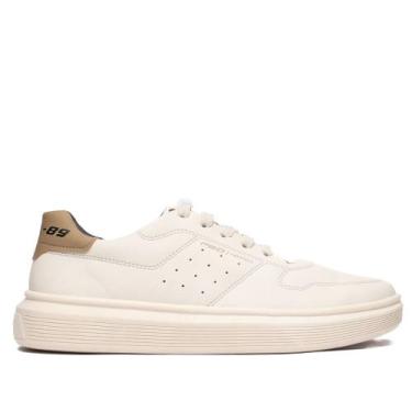 Imagem de Sapatênis Masculino Pegada Fibertech Off White/Bege, Off white, 41