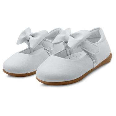 Imagem de Sapatilha Infantil Menina Boneca Mz Shoes Laço Bebê Branca, 23, Branco
