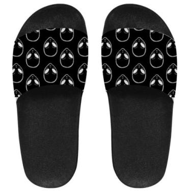 Imagem de Chinelo Slide Alien - LAQUILLA, 35, Preto