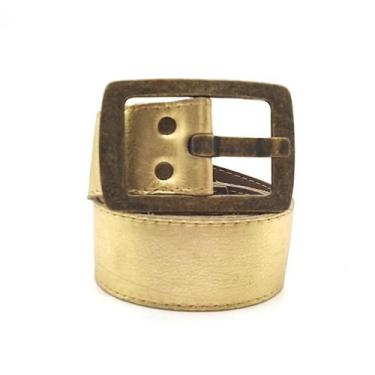 Imagem de Cinto feminino esportivo Ma1602 - Barão do Couro, GG, Dourado