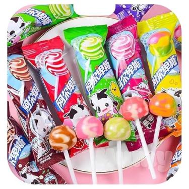 Imagem de Kit Importado do japão coreia e china - cesta com doces chocolate bala pirulito cichlete biscoito marshmallow e/ou mochi