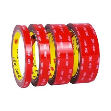 Imagem de Fita Dupla Face 3M VHB Reforçada E Espessa, Alta Temperatura, Espuma N