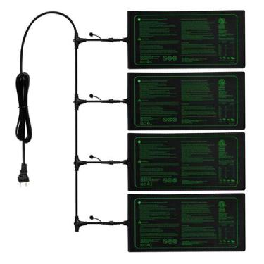 Imagem de Tapete térmico de mudas Ruyyi 4 em 1 20x25 cm para iniciar sementes em