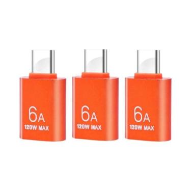 Imagem de Adaptador OTG USB-C Masculino Para Tipo-C Feminino 120W NNBILI, Conver