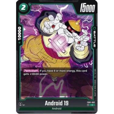 Imagem de Carta Dragon Ball TCG - Android 19 (Awakened Pulse) - Comum