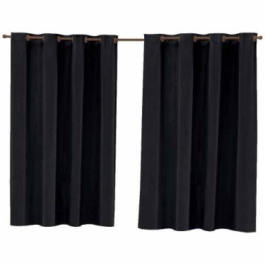 Imagem de Cortina Corta Luz Blackout Em Pvc Preto 2,80 X 1,60 - Paulo Cesar Enxo