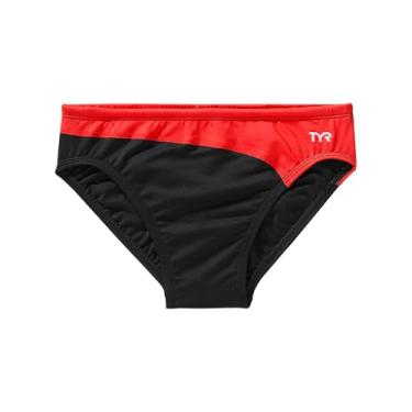 Imagem de TYR RALI7Y00224 Y De V Splc Cueca Preto/Vermelho 24