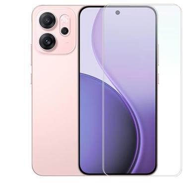 Imagem de TNKISRY Protetor de tela de vidro temperado para Oppo Reno14 F [16.7 cm] [2 unidades] [dureza 9H] [Proteja a tela do seu telefone]