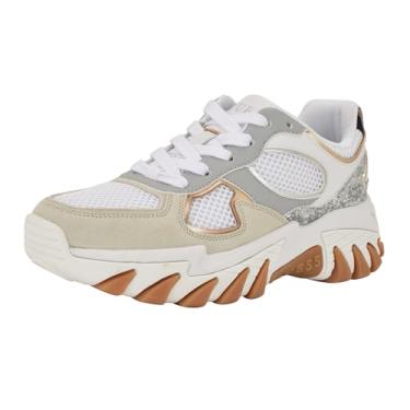 Imagem de Guess Tênis feminino Norina, Cinza claro Multi 050, 34