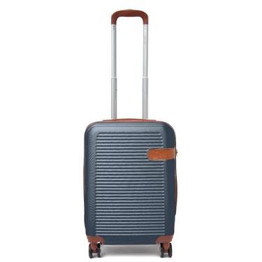 Imagem de Mala de Viagem de Bordo P/ 10kg em Abs com Rodinhas 360º Removíveis e Leve - Padrão Anac - Qualis (Azul MB002)