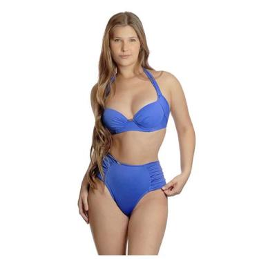 Imagem de Biquíni Plus Size com Bojo e Calcinha Borboleta clássica - Estigma, G,