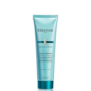 Imagem de Kérastase Creme Resistance Protetor Térmico Ciment Thermique, Cabelos danificados ou quebradiços, Reconstrução, Vita-ciment, Sève de Réssurrection, 150 ml