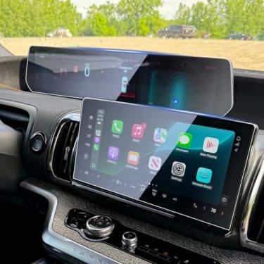 Imagem de EUEKY Película protetora para Expedition 2025 2025 2026 Ford Expedition MAX (Ativo, Tremor, King Ranch, Platinum) Navegação de 33.5 cm e tela de cluster digital de 24 polegadas Acessórios Ford