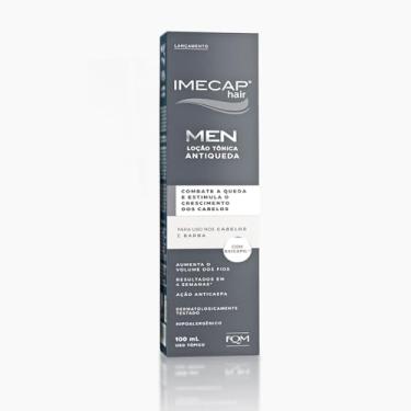 Imagem de Imecap® Hair Men Loção Antiqueda 100ml – Estimula o Crescimento do Cabelo e Barba