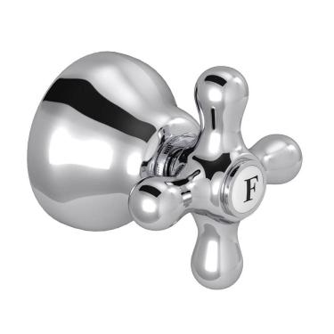 Imagem de Acabamento para Registro de Gaveta e Pressão Até 1" Cromado Belle Epoque Deca