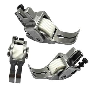 Imagem de Calcador para Franzir franzidos tecidos leves Rolete teflon maquina re