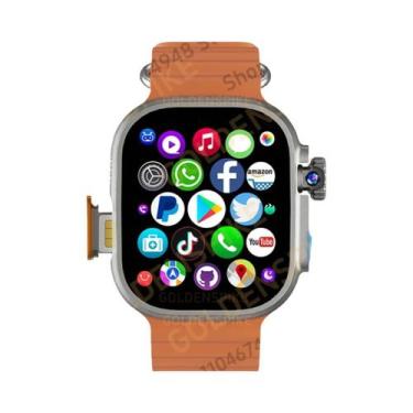 Imagem de Smartwatch Unissex S10 Ultra 3 MAX 4G 5G Sim NFC GPS WIFI Câmera Rotat