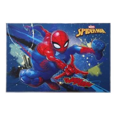 Imagem de Tapete Infantil Jolitex Personagens Menino Menina Oficial, Homem aranh