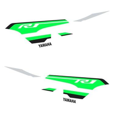 Imagem de Adesivo Protetor Tank Pad Yamaha YZF R1 2015 Lateral - Cromo Sign