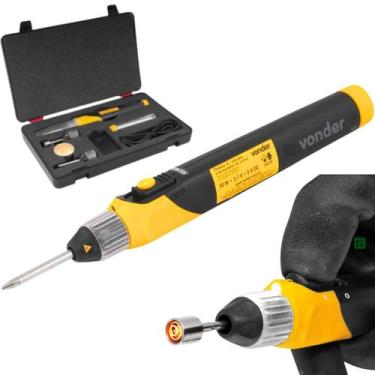 Imagem de Ferro Solda Portátil Vonder Fsv030 30w Bateria Lítio Usb 5V - 74650300