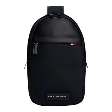 Imagem de Mochila Tommy Hilfiger Nylon Sling Pack 5 Litros Preto-Masculino