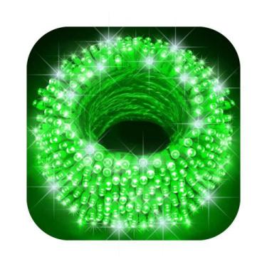 Imagem de Cordão 500 Leds Com Strobo 50 Metros Prova D'água Fio Multicolor Natal