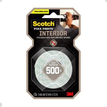 Imagem de Fita Dupla Face Espuma 12mm X 1.5m 3M - Scotch 3M