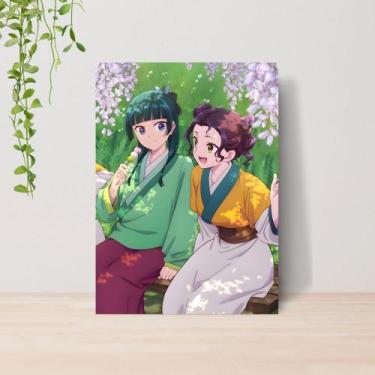 Imagem de Quadro Diários de uma Apotecária Anime A4  Placa MDF 17 - Lomi Art