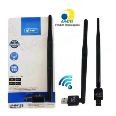 Imagem de Adaptador Receptor Wireless Wifi USB 2.4GHz 150mpbs para PC Notebook -