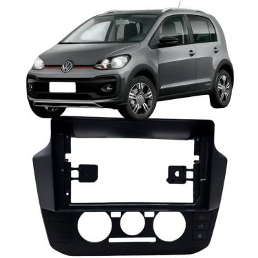 Imagem de Moldura 9 Polegadas Up 2018 à 2021 Preta Painel Central Multimidia Som