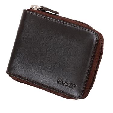 Imagem de Carteira Masculina Couro Com Zíper Cnh M.Art 209