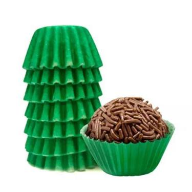 Imagem de 200 Un Forminha De Papel Lisa N5 Para Brigadeiro, Beijinho, Doces - Ma