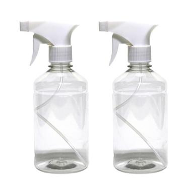 Imagem de 2 Frascos Borrifador Pulverizador 500ml Spray