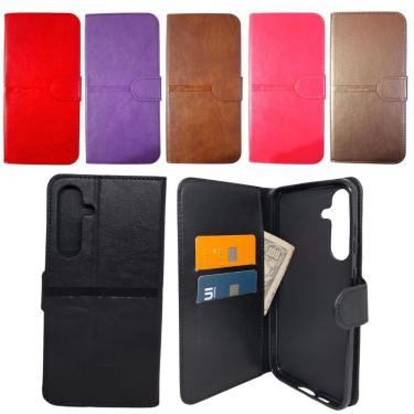 Imagem de Capa Carteira Para Samsung S24 Fe  Tela De 6.7  Capinha Case