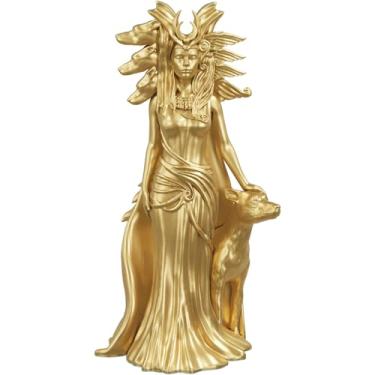 Imagem de Estátua Hecate - Deusa grega - Versão 5 (Cor Ouro)