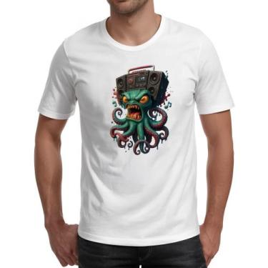 Imagem de Camiseta Unissex Polvo boombox - Alearts, G