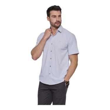 Imagem de Camisa Social Amil Manga Curta Proteção Uv 50 Poliamida Elastano 1912,