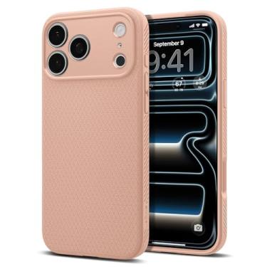 Imagem de Capa Spigen para iPhone 17 Pro Max, Liquid Air, projetada para Apple iPhone 17 Pro Max - Titânio Rosa