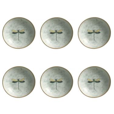 Imagem de Conjunto De Pratos Fundos 06 Peças Bio Animália Porto Brasil