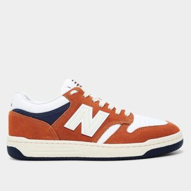Imagem de Tênis New Balance 480 Low Masculino, Ferrugem, 42