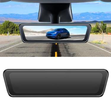 Imagem de Câmera retrovisor de 21 cm para Tesla Model Y 2020-2024 (não para 2025+), câmera de painel retrovisor