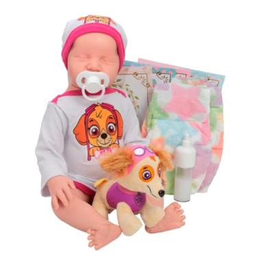 Imagem de Bebê Reborn Realista Menina Dormindo Corpo Silicone + Itens