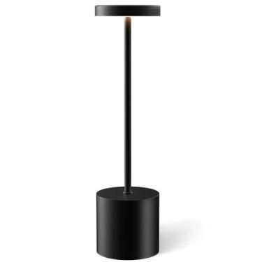 Imagem de Candeeiro de mesa sem fio Swinerton 34 cm, recarregável de 5000mAh